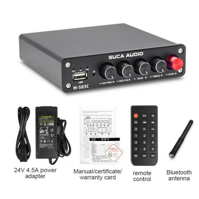 Amply Suca-audio M-503C 50W×2+100W Bluetooth 5.0